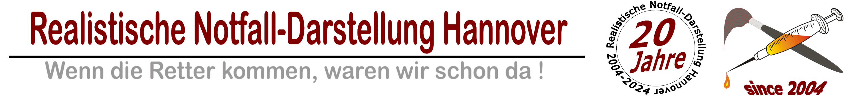 Logo der Realistischen Notfall-Darstellung Hannover - since 2004
